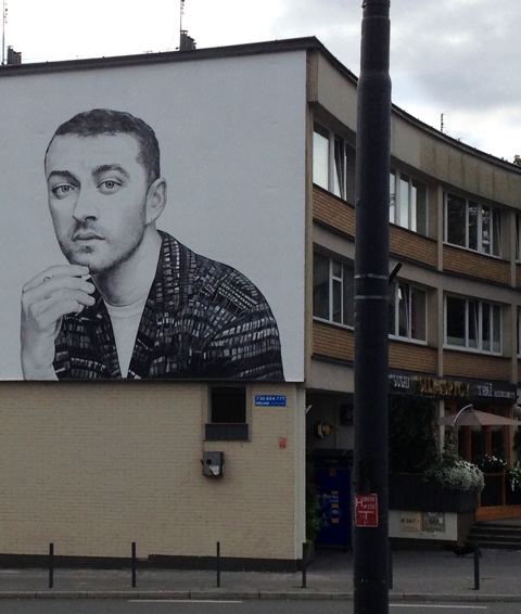 Mural reklamowy